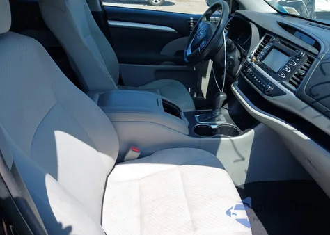 2014 Toyota Highlander Le V6 из США, поврежденный, VIN 5TDBKRFH6ES071003